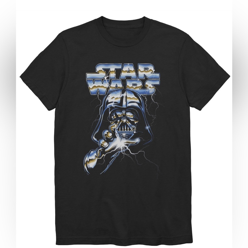 Star Wars black Darth Vader tee size L